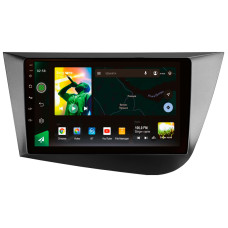Android head unit SIGMA X9464 ANDROID 10 4+64 Gb 4G DSP Seat Leon 2 2005-2012 (F2) 9"