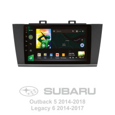 Android head unit SIGMA X9464 ANDROID 10 4+64 Gb 4G DSP Subaru Outback 5 2014-2018 Legacy 6 2014-2017 9" (L1)