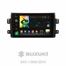 Android head unit SIGMA X9464 ANDROID 10 4+64 Gb 4G DSP Suzuki SX4 1 2006-2014 9"