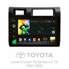 Android head unit SIGMA X9464 ANDROID 10 4+64 Gb 4G DSP Toyota Land Cruiser 70 Series LC 79 2007-2020 9"