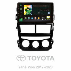 Android head unit SIGMA X9464 ANDROID 10 4+64 Gb 4G DSP Toyota Yaris Vios 2017-2020 (F1) 9" (L1)