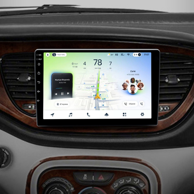 Android head unit Teyes CC4L 6+64 Gb Dodge Dart 2012 - 2016 9"
