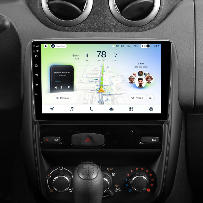 Android head unit Teyes CC4L 6+64 Gb Renault Duster 1 2010-2015 For Nissan terrano 3 2014-2022 9"