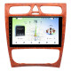 Android head unit Teyes CC4L 6+64 Gb Mercedes Benz C Class S203 CL203 W203 2000-2004 wooden 9" (L1)