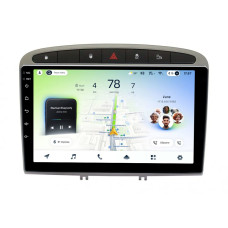 Android head unit Teyes CC4L 6+64 Gb Peugeot 408 1 T7 2012-2020 For Peugeot 308 2007-2015 Silver 9"