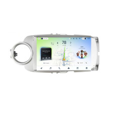 Android head unit Teyes CC4L 4+64 Gb Toyota Yaris Vios 2012-2017 Silver 9"