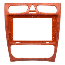 Adapter frame (for car) Mercedes Benz C Class S203 CL203 W203 2000-2004 wooden 9" (L1)