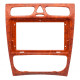Adapter frame (for car) Mercedes Benz C Class S203 CL203 W203 2000-2004 wooden 9" (L1)