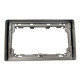 Adapter frame (for car) Peugeot 307 2001-2008 SILVER 9"