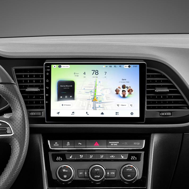 Android head unit Teyes CC4L 6+64 Gb Seat Leon 3 2012-2020 (F3) 9"