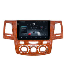Android head unit Teyes CC4 Pro 12+256 Gb Toyota Fortuner 1 AN50 AN60 HILUX Revo Vigo 2008-2014 brown 9" 2k