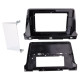 Adapter frame (for car) Kia SELTOS 2020+ UV Black 10"