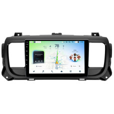 Android head unit Teyes CC4L 4+64 Gb Citroen Jumpy III 3 SpaceTourer 1 / Peugeot Expert III 3 2016-2021 9" (L1)