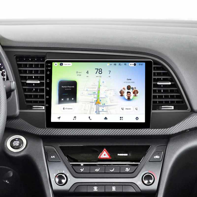 Android head unit Teyes CC4L 6+64 Gb Hyundai Elantra 6 2016-2018 (A) 9"
