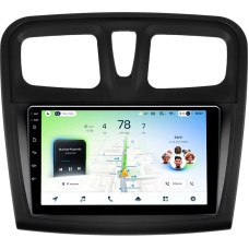 Android head unit Teyes CC4L 4+64 Gb Renault Logan 2 2012-2022 Sandero 2 2013-2022 (F1) (A) 9"
