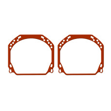 Adapter frame for automotive lenses N128