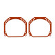 Adapter frame for automotive lenses N128