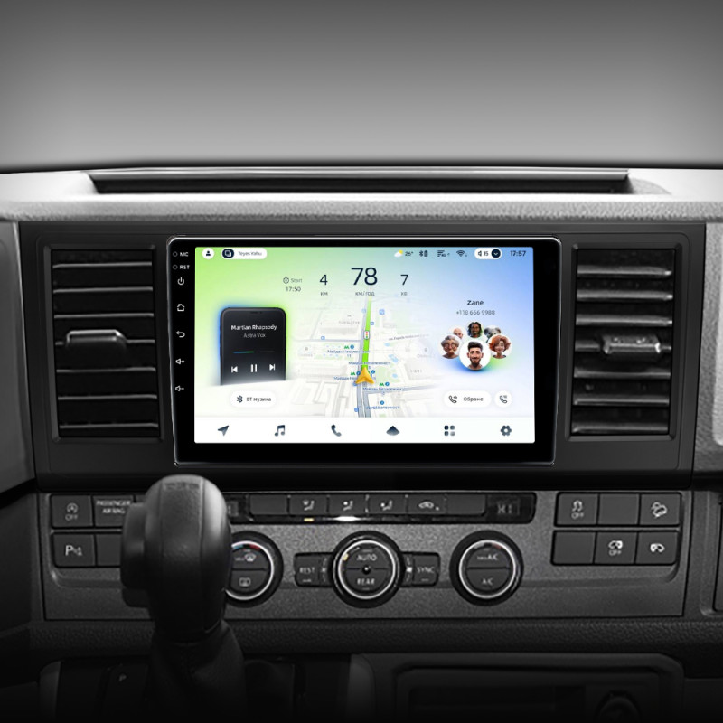 Štátní magnetofon Teyes CC4L 6+64 GB pro Volkswagen Caravelle 6 T6.1 T6 (2015–2020), 9