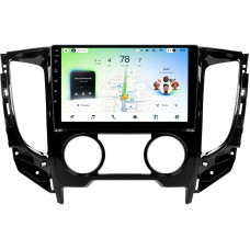 Android head unit Teyes CC4L 4+64 Gb Mitsubishi L200 5 (F2) (Automatic air conditioning) 2015-2019 9"