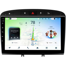 Android head unit Teyes CC4L 6+64 Gb Peugeot 408 1 T7 2012-2020 For Peugeot 308 2007-2015 9"