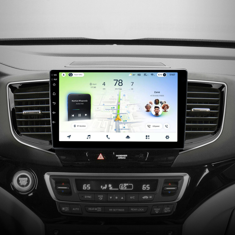 Android head unit Teyes CC4L 6+64 Gb Honda Pilot YF6 2015-2020 10" (L1)