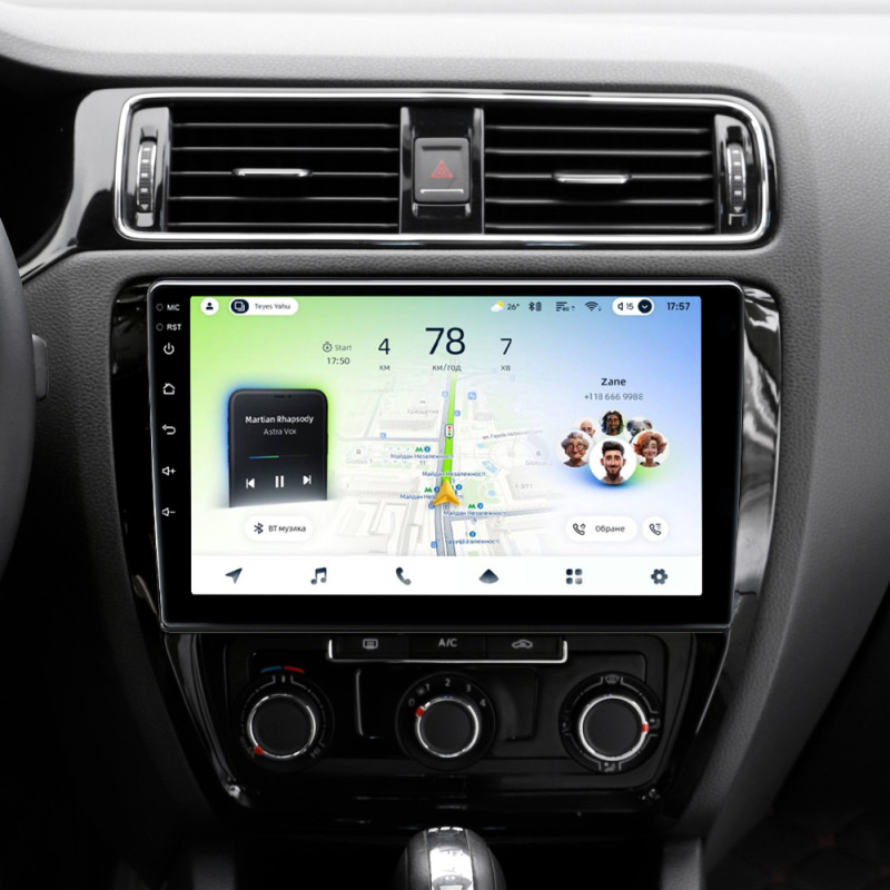 Android head unit Teyes CC4L 4+64 Gb Volkswagen Jetta 6 2011-2018 10"