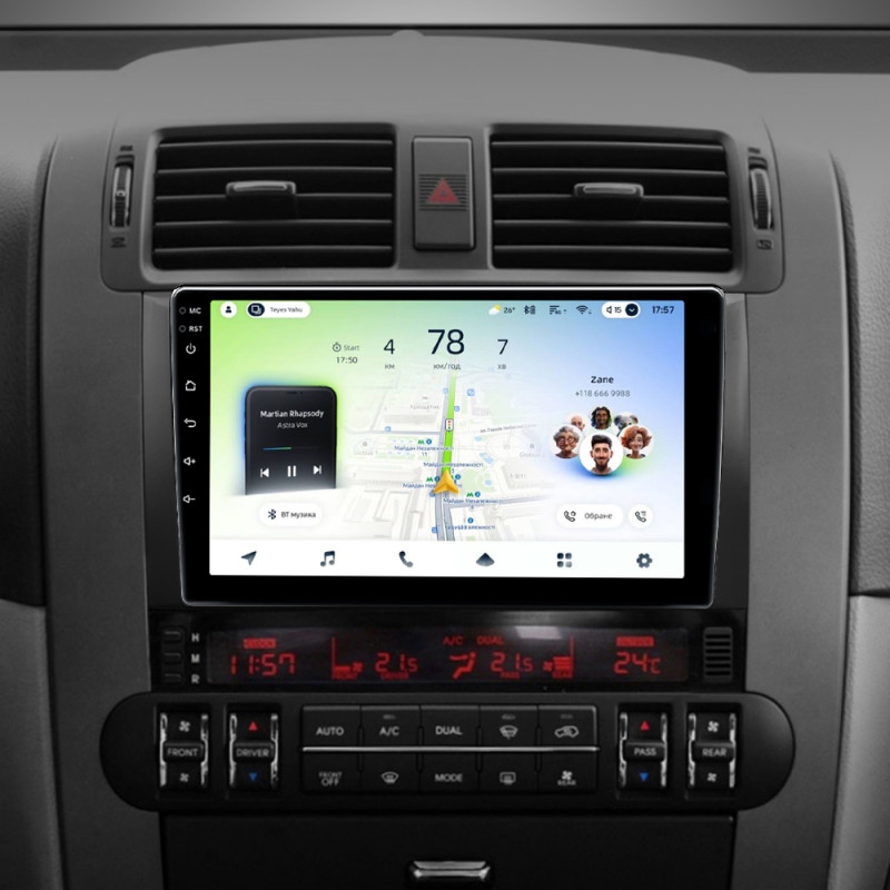 Android head unit Teyes CC4L 4+64 Gb Kia Mohave 2008-2016 Borrego 2008-2011 9"
