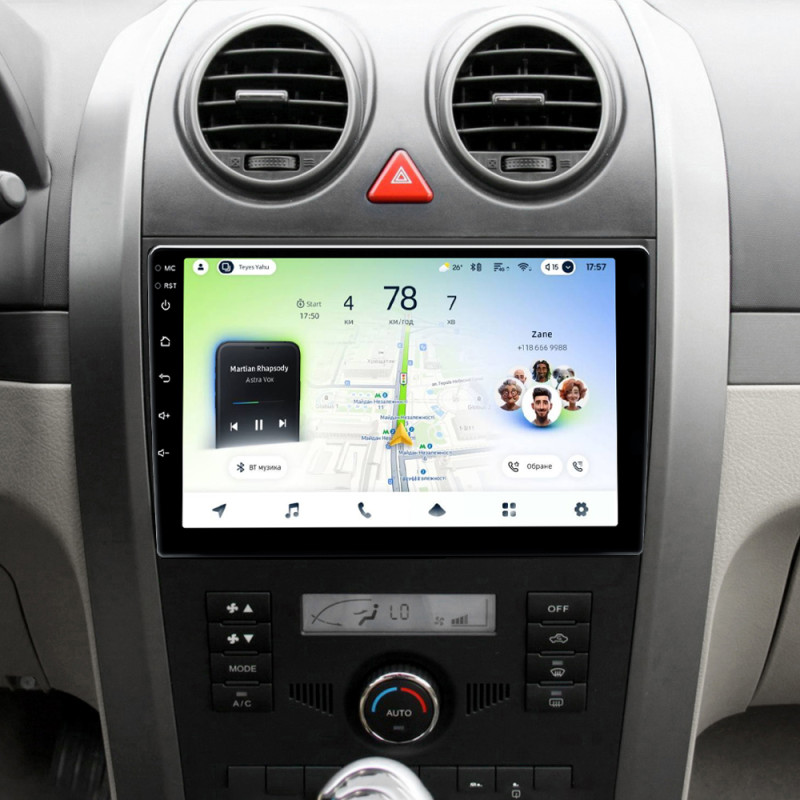 Android head unit Teyes CC4L 4+64 Gb GREAT WALL Haval H3 H5 2011-2016 9"