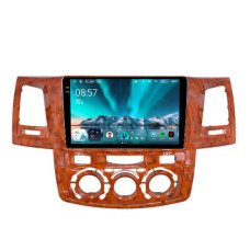 Android head unit Teyes CC4 6+64 Gb Toyota Fortuner 1 AN50 AN60 HILUX Revo Vigo 2008-2014 brown 9" 2k