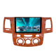 Android head unit Teyes CC4 6+64 Gb Toyota Fortuner 1 AN50 AN60 HILUX Revo Vigo 2008-2014 brown 9" 2k