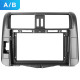 Adapter frame (for car) Toyota Land Cruiser Prado 150 2009-2013 9"