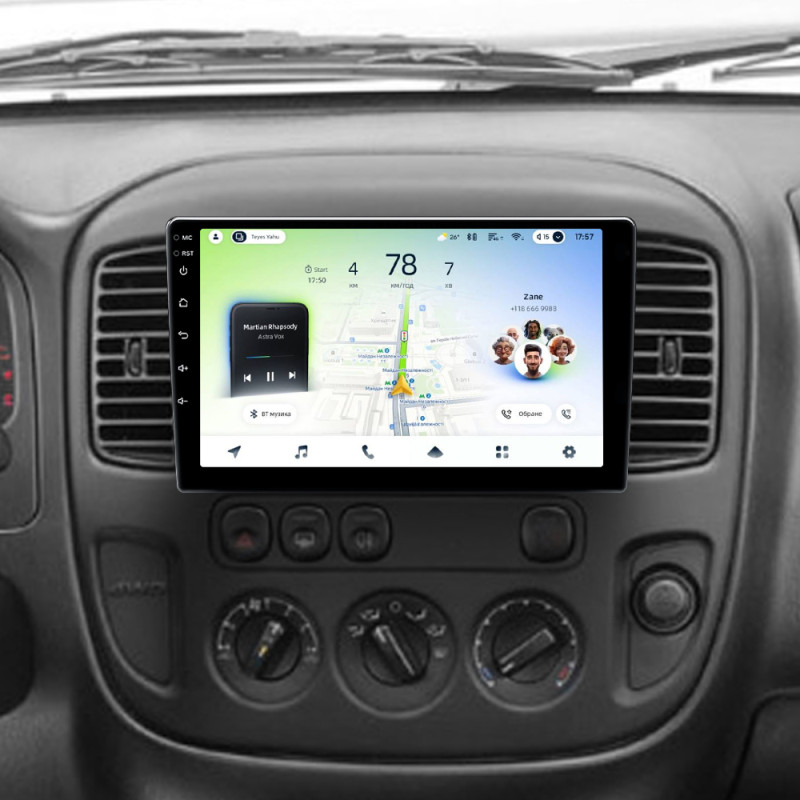 Android head unit Teyes CC4L 6+64 Gb Ford Escape 1 2000-2007 9"