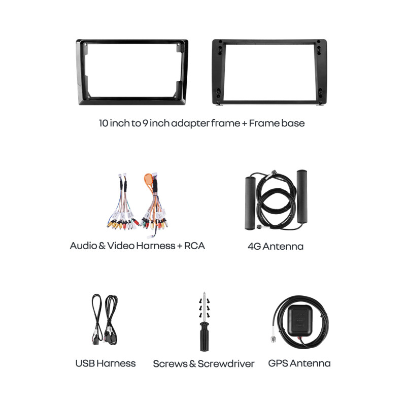 Car multimedia system Teyes CC4 Pro 8+128 Gb (11") 2k