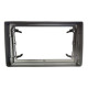Adapter frame (for car) Opel Astra/Vectra/Zafira/Corsa 2004-2014 Silver 9"