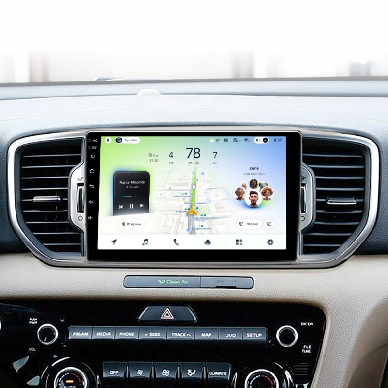 Android head unit Teyes CC4L 6+64 Gb Kia Sportage 4 QL 2016-2018 (B) 9"
