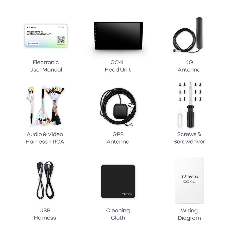 Car multimedia system Teyes CC4L 6+64 Gb (9")