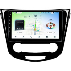 Android head unit Teyes CC4L 6+64 Gb Nissan X-Trail X Trail 3 T32 2013-2022- (F1) Manual air conditioning (AB) 10"