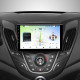 Android head unit Teyes CC4L 4+64 Gb Hyundai Veloster FS 2011 - 2017 (A) 9"