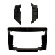 Adapter frame (for car) Hyundai i30 2011-2017 Black A-MOD 9"