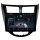 Android head unit Teyes CC4 8+128 Gb Hyundai Solaris 1 2010-2016 Black 9" 2k