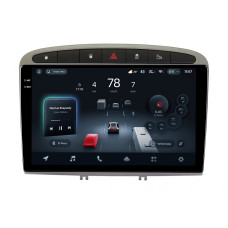 Android head unit Teyes CC4 8+128 Gb Peugeot 408 1 T7 2012-2020 For Peugeot 308 2007-2015 Silver 9" 2k