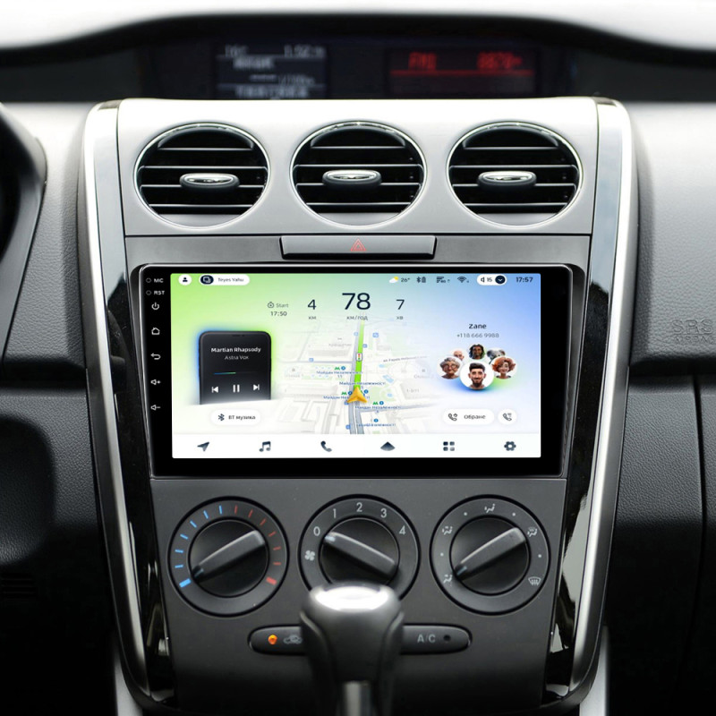 Android head unit Teyes CC4L 4+64 Gb Mazda CX7 CX-7 CX 7 ER 2009-2012 9" (L1)