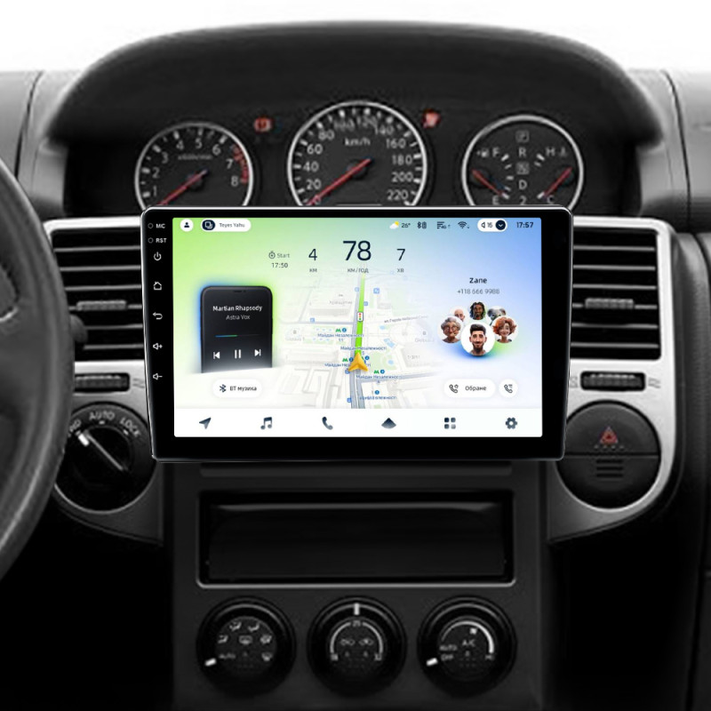 Štátní magnetofon Teyes CC4L 6+64 GB pro Nissan X-Trail (X-Trail T30, F1) 2000–2007 (10