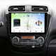 Android head unit Teyes CC4L 6+64 Gb Mitsubishi Mirage 6 2012-2018 9"