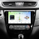 Android head unit Teyes CC4L 6+64 Gb Nissan X-Trail X Trail 3 T32 2013-2022- (F1) Manual air conditioning (AB) 10"
