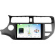 Android head unit Teyes CC4L 6+64 Gb Kia RIO 4 K3 2011-2015 9"