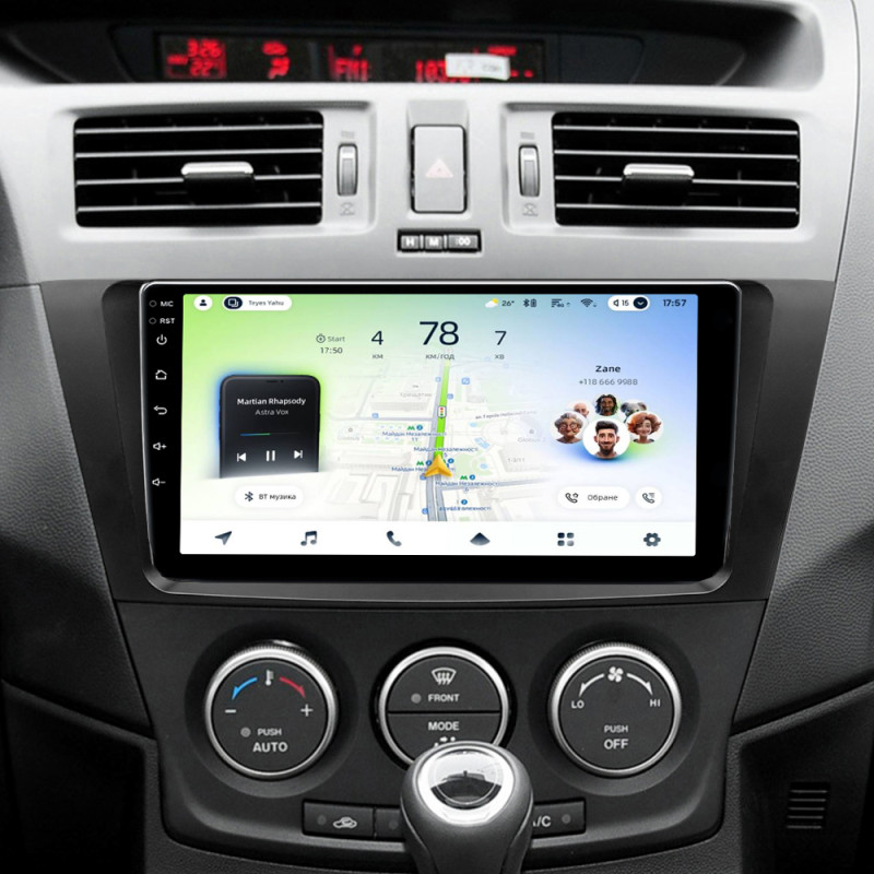 Android head unit Teyes CC4L 6+64 Gb Mazda 5 3 CW 2010-2015 9"