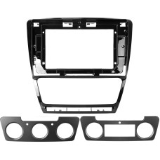 Adapter frame (for car) Skoda Octavia 2 A5 2008-2013 10" black