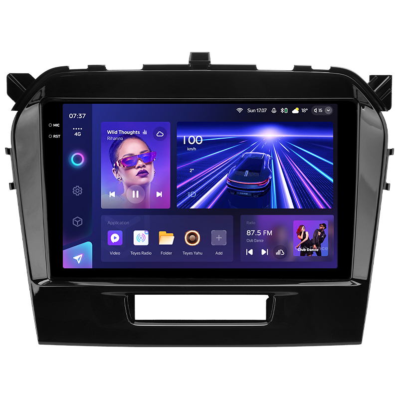 Android head unit Teyes CC3 4+64 Gb Suzuki Vitara 4 2014-2018 9" 2k