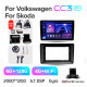 Android head unit Teyes CC3 6+128 Gb Volkswagen Universal For Volkswagen Bora/Golf 6/Passat/Scirocco/Sharan/Touran For Skoda Octavia/Fabia 2 PQ 10" 2k